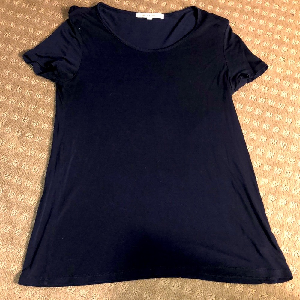 Navy blue top